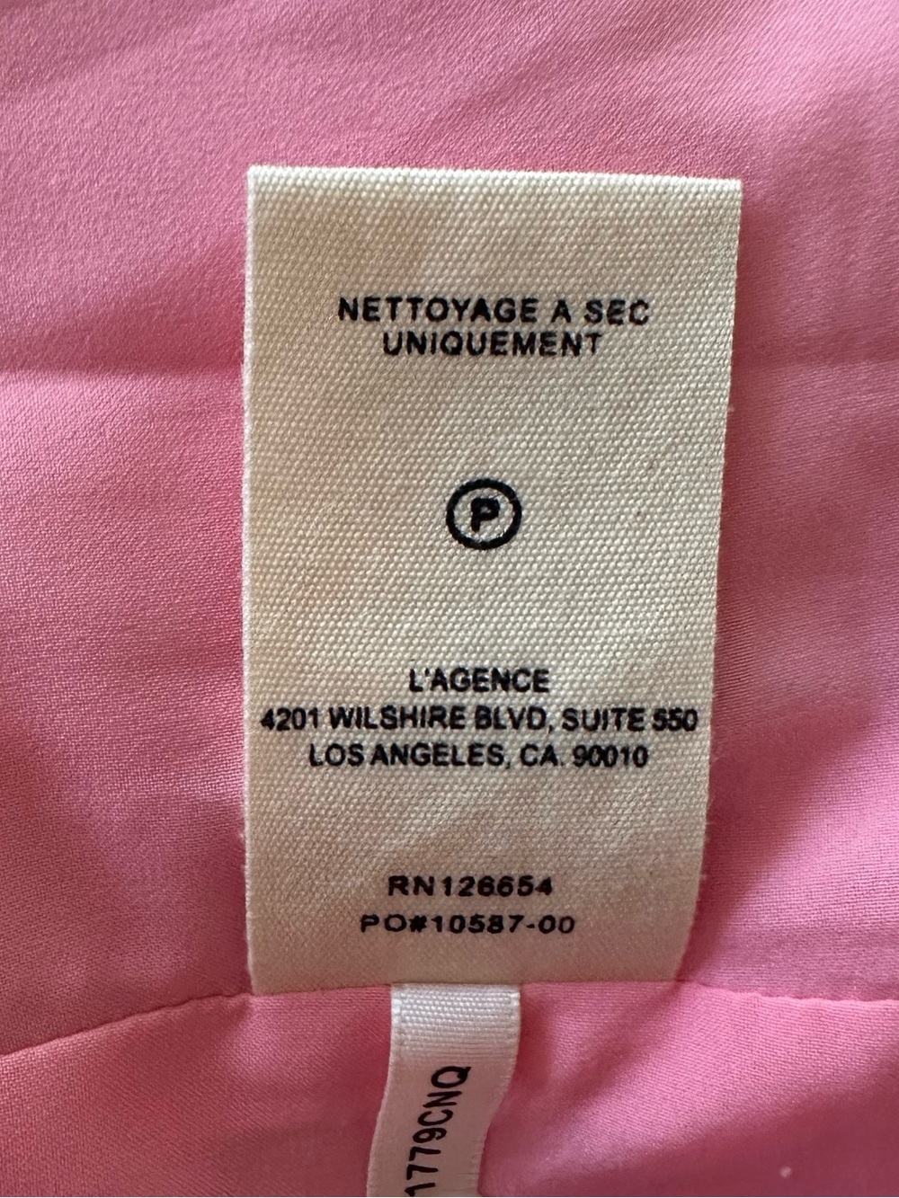 L’Agence Womens L'agence Niko Tweed Jacket, Pink - Picture 8 of 8